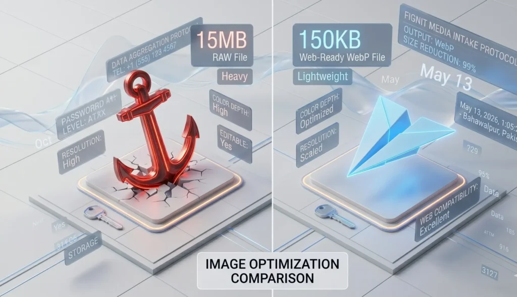 Fignit guide on how to compress image online and optimize web performance